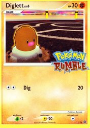 Diglett 11/16<br/>Pokemon Rumble