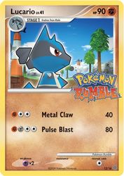 Lucario 12/16<br/>Pokemon Rumble