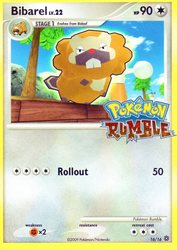 Bibarel 16/16<br/>Pokemon Rumble