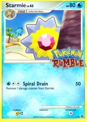 Starmie 5/16<br/>Pokemon Rumble