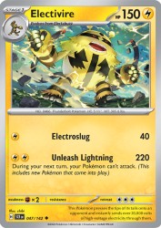 Electivire 47/142<br/>chibi