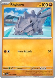 Rhyhorn 74/142<br/>kodama
