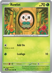 Rowlet 3/64<br/>Yoshimi Miyoshi