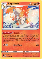 Rapidash 22/195<br/>Megumi Higuchi