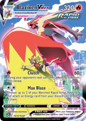 Blaziken-VMAX TG15<br/>KIYOTAKA OSHIYAMA