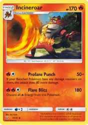 Incineroar 17/73<br/>Emi Ando