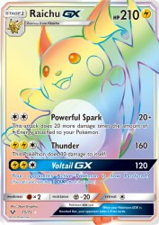 Raichu-GX 75/73<br/>5ban Graphics