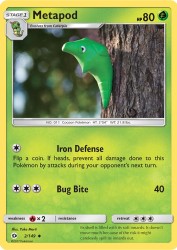 Metapod 2/149<br/>Yuka Morii