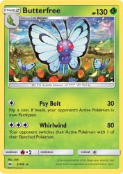 Butterfree 3/149<br/>chibi
