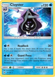 Cloyster 34/149<br/>Yoshinobu Saito