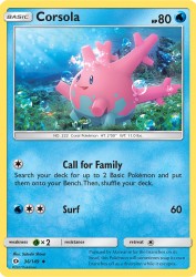 Corsola 36/149<br/>Satoshi Shirai