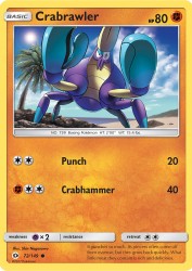 Crabrawler 72/149<br/>Shin Nagasawa