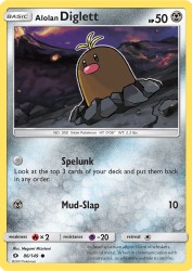 Alolan Diglett 86/149<br/>Megumi Mizutani