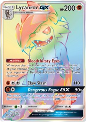 Lycanroc-GX 156/145<br/>5ban Graphics