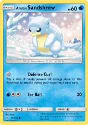 Alolan Sandshrew 19/145<br/>Mizue