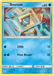 Snorunt 31/145<br/>Tomokazu Komiya