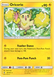 Oricorio 46/145<br/>Naoki Saito