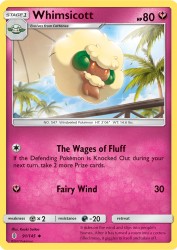 Whimsicott 91/145<br/>Kouki Saitou