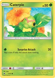 Caterpie 1/147<br/>Sekio