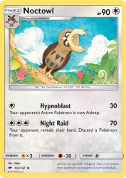 Noctowl 107/147<br/>Sekio