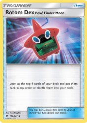 Rotom Dex Poké Finder Mode 122/147<br/>5ban Graphics
