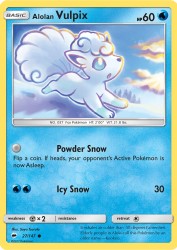 Alolan Vulpix 27/147<br/>Saya Tsuruta