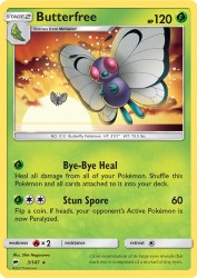 Butterfree 3/147<br/>Shin Nagasawa