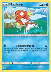 Magikarp 32/147<br/>Yukiko Baba