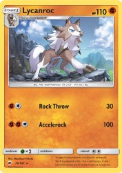 Lycanroc 76/147<br/>Masakazu Fukuda
