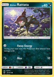 Alolan Rattata 81/147<br/>nagimiso