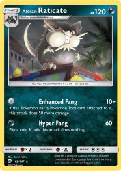 Alolan Raticate 82/147<br/>Kouki Saitou