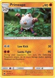 Primeape 51/111<br/>Yuka Morii