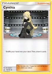 Cynthia 119/156<br/>Ken Sugimori