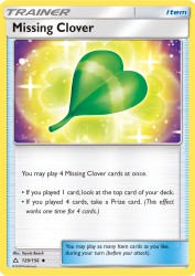 Missing Clover 129/156<br/>Toyste Beach