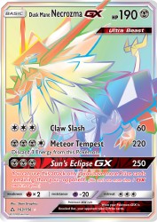 Dusk Mane Necrozma-GX 163/156<br/>5ban Graphics