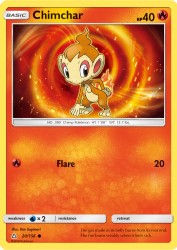 Chimchar 20/156<br/>Ken Sugimori