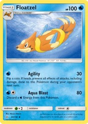 Floatzel 36/156<br/>Naoyo Kimura