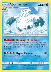 Abomasnow 38/156<br/>Masakazu Fukuda