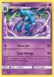 Toxicroak 57/156<br/>Hasuno
