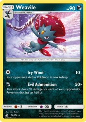 Weavile 74/156<br/>Misa Tsutsui
