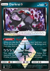 Darkrai Prism Star 77/156<br/>Naoki Saito
