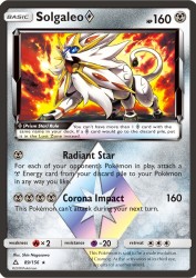 Solgaleo Prism Star 89/156<br/>Shin Nagasawa
