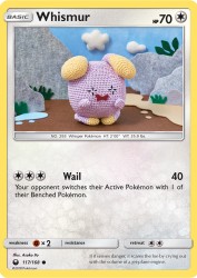 Whismur 117/168<br/>Asako Ito