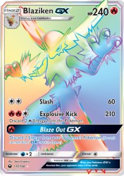 Blaziken-GX 170/168<br/>5ban Graphics
