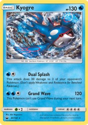 Kyogre 46/168<br/>Shin Nagasawa