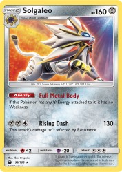 Solgaleo 99/168<br/>5ban Graphics