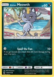 Alolan Meowth 118/214<br/>Akira Komayama