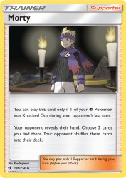 Morty 186/214<br/>Ken Sugimori