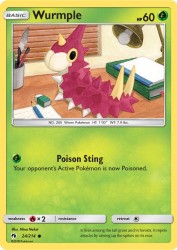 Wurmple 24/214<br/>Mina Nakai