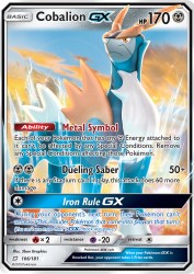 Cobalion-GX 106/181<br/>5ban Graphics